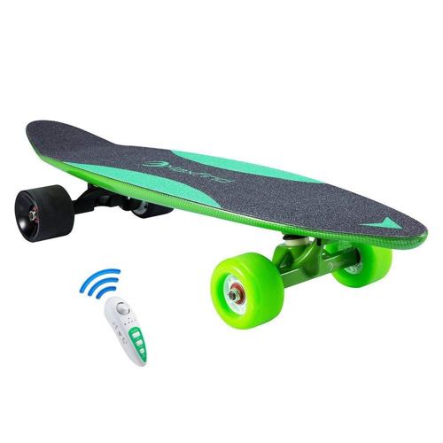 Skateboard Elettrico,32,3 x 9,3 E Longboard,20 km/h Elettrico Longboard,350W Motore Skateboard con Telecomando Wireless,8 Strati Di Acero,per adulti Adolescenti 