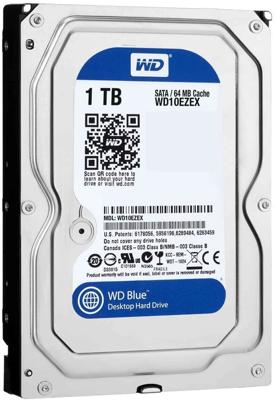 WD WD10EZEX Blu Hard Disk Desktop da 1 TB, 7200 RPM