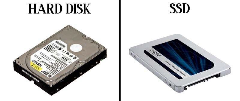 Confronto tra HDD e SSD