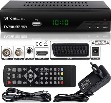 Strom 506 Decoder Digitale Terrestre DVB T2