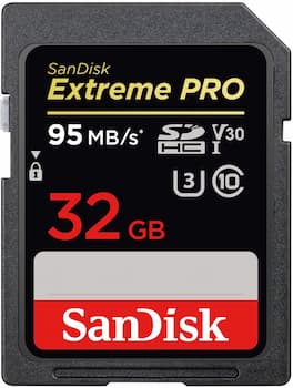 SanDisk Extreme PRO Scheda di Memoria