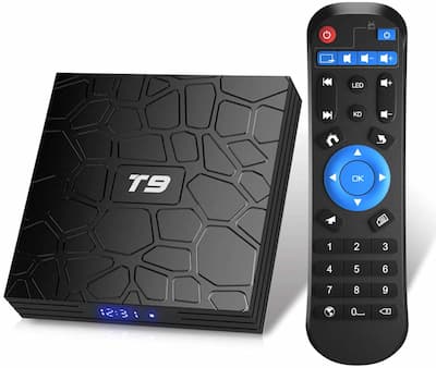 Android 11.0 TV Box,TUREWELL Android 4Go RAM 64Go ROM RK3318 Quad-Core 64bit Cortex-A53 Support 2.4/5.0GHz Dual-Band WiFi BT4.0 3D 4K 1080P H.265 10/100M Ethernet HD 2.0 Smart TV Box 