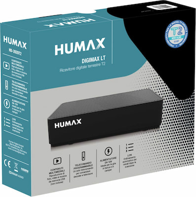 HUMAX Ricevitore digitale terrestre T2 Humax