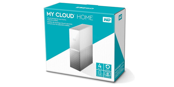 confezione wd 4TB my cloud home